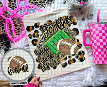 Load image into Gallery viewer, Snap Tackle Repeat Football Leopard Field Mascots Dropdown TRANSFER CAP JUNE 25