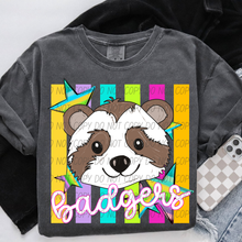 Load image into Gallery viewer, Neon Stripes Mascots DROPDOWN TRANSFER CSD APR 26