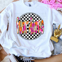 Load image into Gallery viewer, Preppy Checkered Mascot Dropdown TRANSFER SWD TEMP