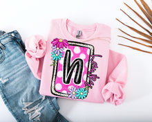 Load image into Gallery viewer, Floral Bloom Mascot Dropdown TRANSFER CAP MAR