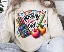 Load image into Gallery viewer, Hooray It’s The Last Day Bag Apple TRANSFER