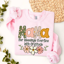 Load image into Gallery viewer, Her Blessings Overflow With Gratitude Names DROPDOWN TRANSFER SDD JAN