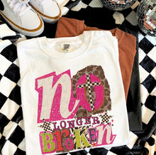 Load image into Gallery viewer, No Longer Broken Leopard Checker Block Letters TRANSFER DWD NOV 25