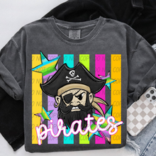 Load image into Gallery viewer, Neon Stripes Mascots DROPDOWN TRANSFER CSD APR 26