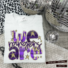 Load image into Gallery viewer, We Are Purple Mascot Dropdown TRANSFER CAP MAY