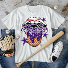 Load image into Gallery viewer, Drip Ice Cream Tongue Baseball Mascots DROPDOWN TRANSFER SCG APR 25