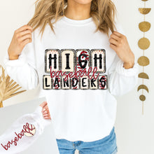 Load image into Gallery viewer, Baseball Boxes Letters Mascots With SLEEVE OPTION TRANSFER CAP JAN