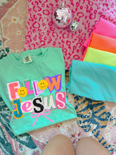 Load image into Gallery viewer, Follow Jesus Block Letters TRANSFER ET OCT 25