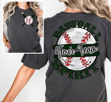 Load image into Gallery viewer, Baseball Spirit With Pocket Customized DROPDOWN DTF TRANSFER BIA