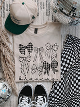 Load image into Gallery viewer, SC BW Coquette Bow Mascots Dropdown TRANSFER PHDC MAY