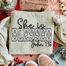 Load image into Gallery viewer, Plaid Bible Verses DROPDOWN TRANSFER HMWK