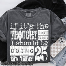 Load image into Gallery viewer, Thought That Counts Color DROPDOWN TRANSFER SWD FEB 26