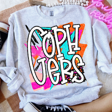 Load image into Gallery viewer, Bright Retro Mascots Dropdown TRANSFER CSD JUNE 25