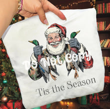 Load image into Gallery viewer, Tis The Season Santa Hunting or Fishing Skintone Dropdown TRANSFER RTD NOV 25
