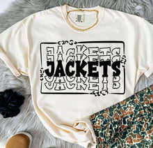 Load image into Gallery viewer, Stacked Mascots With Leopard Frame Dropdown TRANSFER BIA 25