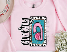 Load image into Gallery viewer, Valentines Box Letter Name CUSTOMIZED DTF Transfer