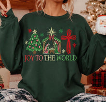 Load image into Gallery viewer, Joy To The World Retro Outline TRANSFER TUESDAY