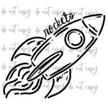 Load image into Gallery viewer, Doodle Single Color Mascots Dropdown TRANSFER