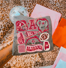 Load image into Gallery viewer, Team Doodle Collage TRANSFER PEACHY SEP 26