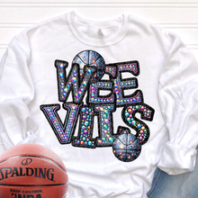 Load image into Gallery viewer, Rhinestone Basketball Mascots DROPDOWN TRANSFER CSD