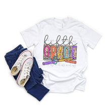 Load image into Gallery viewer, School Supplies Leopard Grades TRANSFER