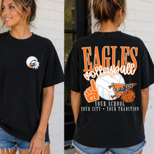 Load image into Gallery viewer, Sports School Spirit With Mascot Pocket Customized DROPDOWN DTF TRANSFER PARJO