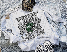 Load image into Gallery viewer, They Not Like Us Faux Embroidery Mascot DROPDOWN TRANSFER TGG 24