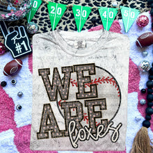 Load image into Gallery viewer, We Are Faux Embroidery Glitter Baseball Mascot TRANSFER CAP JAN