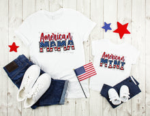 Load image into Gallery viewer, American Mama Flag TRANSFER