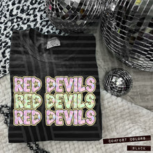 Load image into Gallery viewer, Iridescent Leopard Stacked Mascot Dropdown TRANSFER CAP MAY