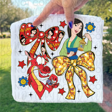 Load image into Gallery viewer, Princess Bow Collage Dropdown TRANSFER TUAC NOV 25