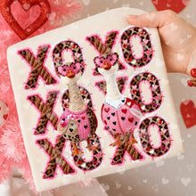 Load image into Gallery viewer, XOXO Faux Leopard Pink Dropdown TRANSFER VIRGO DEC 25
