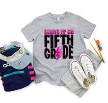 Load image into Gallery viewer, Bring It On Grades Pink Lightening Bolt TRANSFER