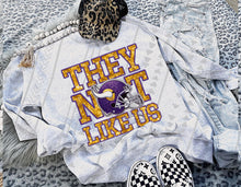Load image into Gallery viewer, They Not Like Us Faux Embroidery Mascot DROPDOWN TRANSFER TGG 24