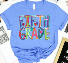 Load image into Gallery viewer, Cheery School Doodle Grades DROPDOWN TRANSFER