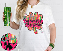 Load image into Gallery viewer, Brushstroke Shamrock Names DROPDOWN TRANSFER CAP JAN