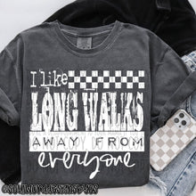 Load image into Gallery viewer, I Like Long Walks Color DROPDOWN TRANSFER SWD FEB 26