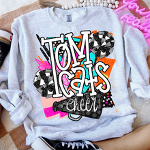 Load image into Gallery viewer, Bright Retro Cheer Mascots Dropdown TRANSFER CSD JUNE 25