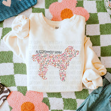 Load image into Gallery viewer, Floral Dog Mom DROPDOWN TRANSFER SWD FEB