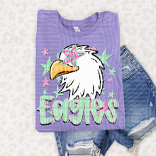 Load image into Gallery viewer, Preppy Starry Eyed Pink Mint Mascots DROPDOWN TRANSFER CAP MAY 26