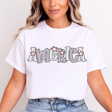 Load image into Gallery viewer, America Checker Stars Dot Dropdown TRANSFER CSD MAY 25