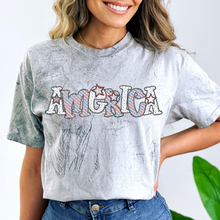 Load image into Gallery viewer, America Checker Stars Dot Dropdown TRANSFER CSD MAY 25