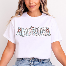 Load image into Gallery viewer, America Checker Stars Dot Dropdown TRANSFER CSD MAY 25
