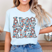 Load image into Gallery viewer, America Flower Stars TRANSFER CSD MAY 25