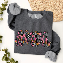 Load image into Gallery viewer, AMEN Graffiti Checker Leopard Pink Floral TRANSFER SDD MAR 26