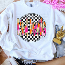 Load image into Gallery viewer, Preppy Checkered Mascot Dropdown TRANSFER SWD TEMP