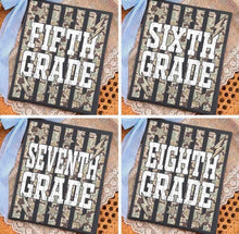 Load image into Gallery viewer, Camo Stripes Stars And Checker Bolts Distressed Grade Option DROPDOWN TRANSFER ET JULY 26