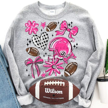 Load image into Gallery viewer, Play Ball Football Collage DROPDOWN TRANSFER BIA