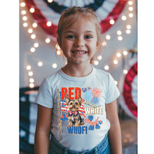 Load image into Gallery viewer, Red White Woof Dropdown TRANSFER SSD JUNE 25