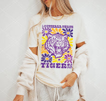 Load image into Gallery viewer, Groovy Floral Mascots DROPDOWN TRANSFER